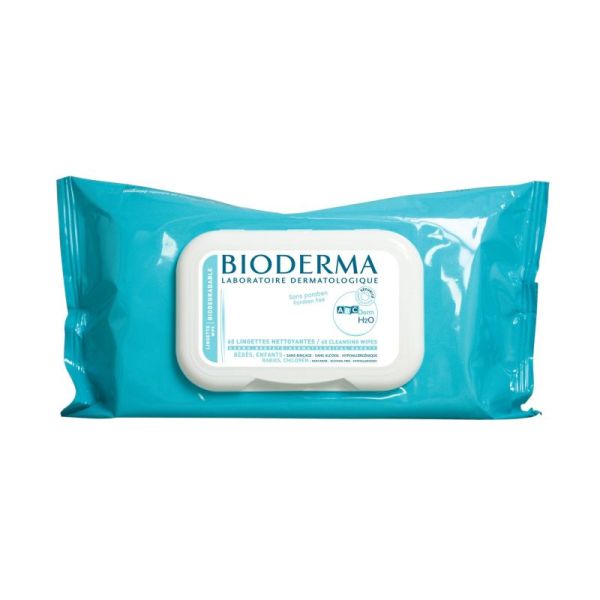 ABCDerm H2O Lingettes biodégradables