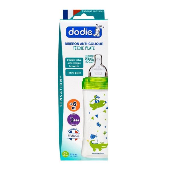 Dodie Bib 330ml T Pla3 Escarg1