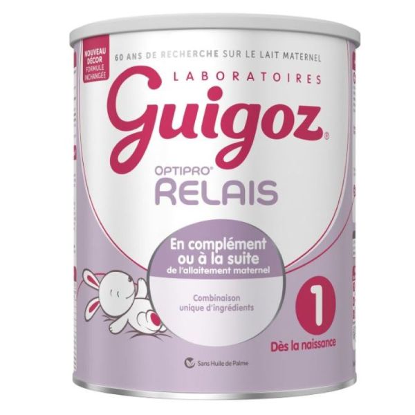 Guigoz Optipro Relais 1er âge 800g