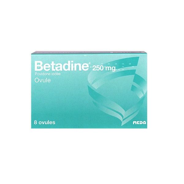 Betadine 250mg Ovule - boîte de 8
