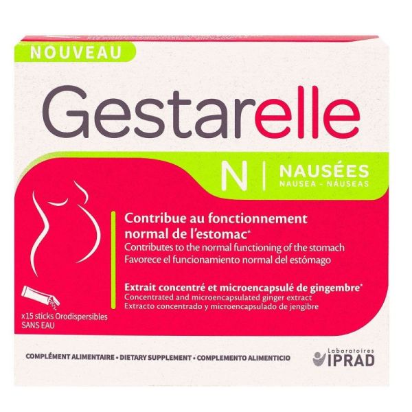 Gestarelle Nausees 15 Sticks