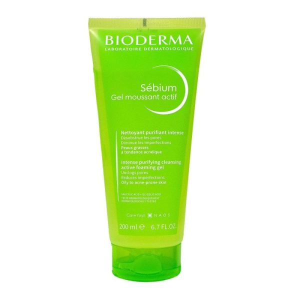 Bioderma Sebium Gel Mous Act Tb200ml