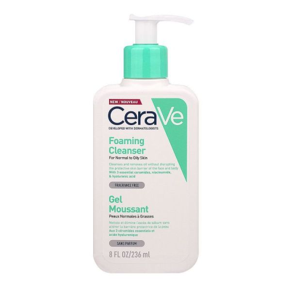 Cerave Gel Moussant Flacon Pompe 236ml