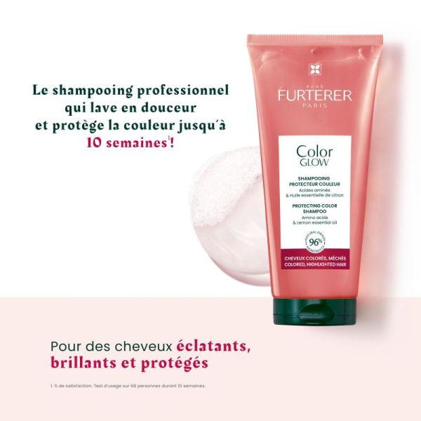 René Furterer Shampooing Protecteur Couleur - Shampooing-soin brillance pour cheveux colorés - COLOR GLOW