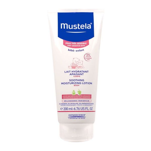 Mustela Lait Hydr Corps Peau Sens 200ml