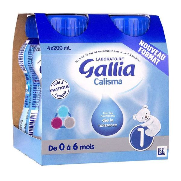 Gallia - Calisma 1er âge - 4x200ml