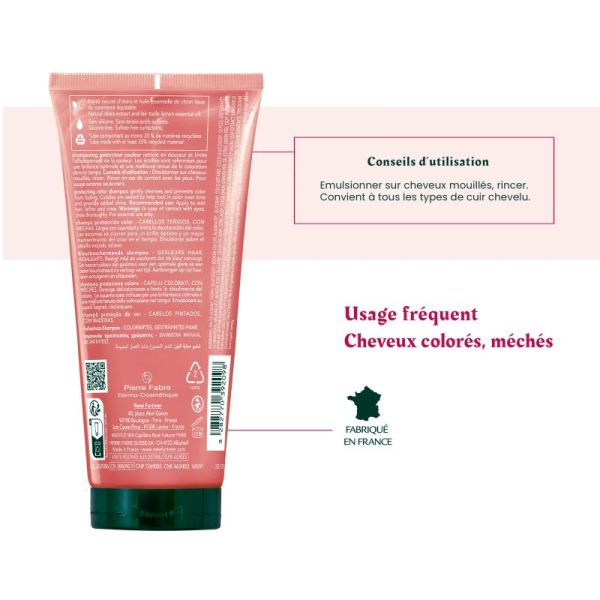 René Furterer Shampooing Protecteur Couleur - Shampooing-soin brillance pour cheveux colorés - COLOR GLOW