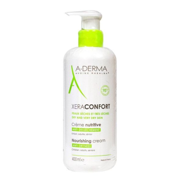 A-DERMA XERACONFORT Crème nutritive anti-dessèchement - Peaux sèches et très sèches - Visage et corp