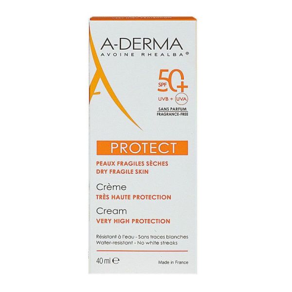 A-derma Cr Ss Parfum Spf50 40ml