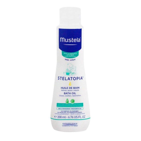 Mustela Stelatopia Huile De Bain Fl 200ml