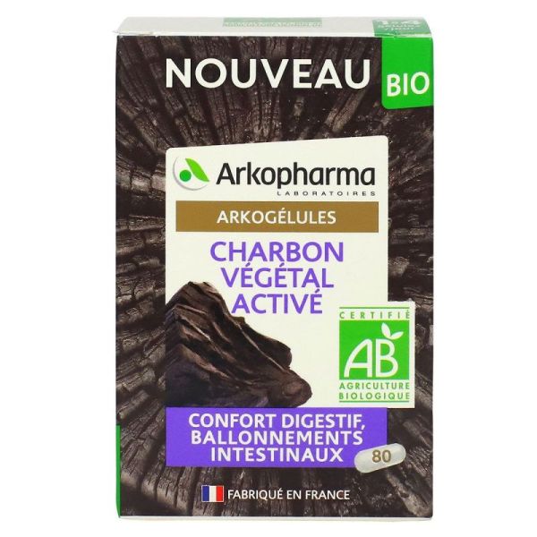 Charbon Vegetal 80 Gel Bio