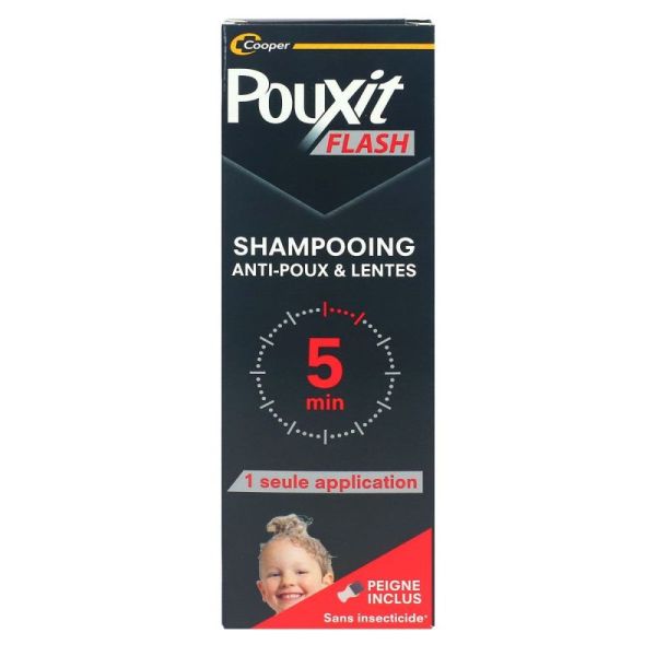 Pouxit Flash Shampooing Anti-poux & lentes 100mL