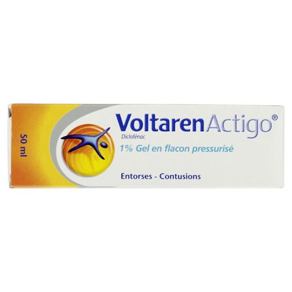 Voltarenactigo 1% Gel Fl 50ml