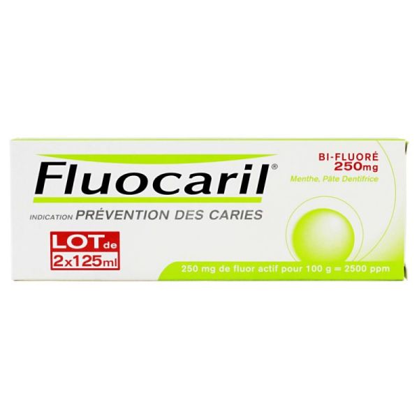 Fluocaril Bi 250 Pate 125ml Lot 2