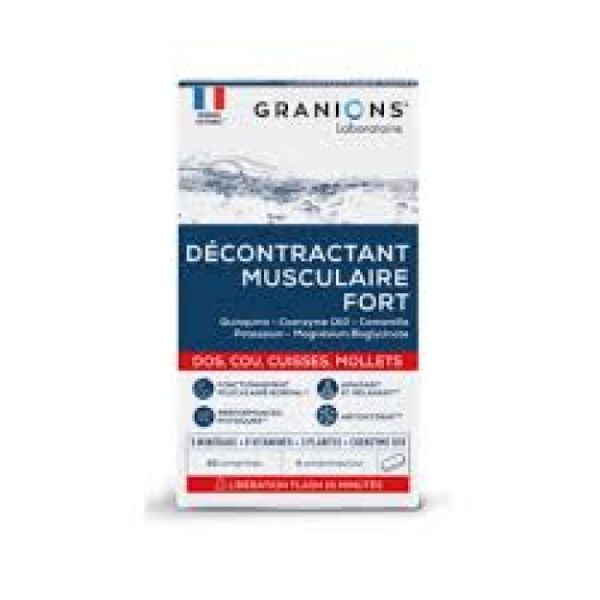 Granions Décontractant Musculaire Fort 20cpr