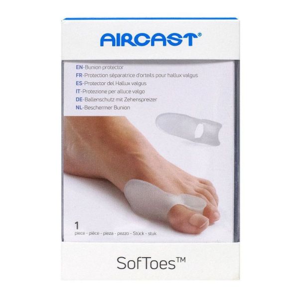 AIRCAST Softoes Separateur Orteil Hallux Valgus