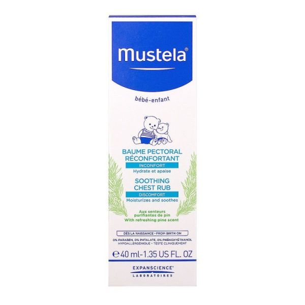 Mustela Baume Pectoral Reconf 40ml