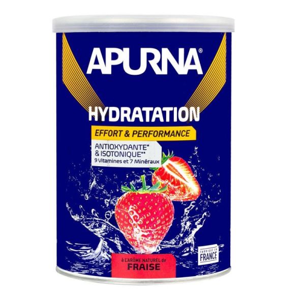 Apurna Boiss Hydr Fraise Pdre Bte500g