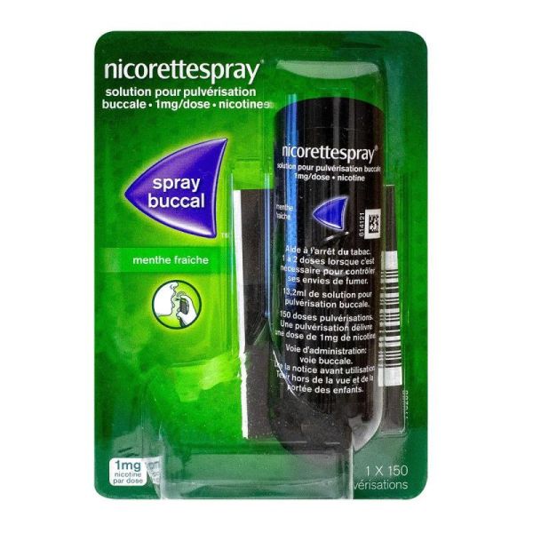 Nicorettespray 1mg/dos Buc Fl1