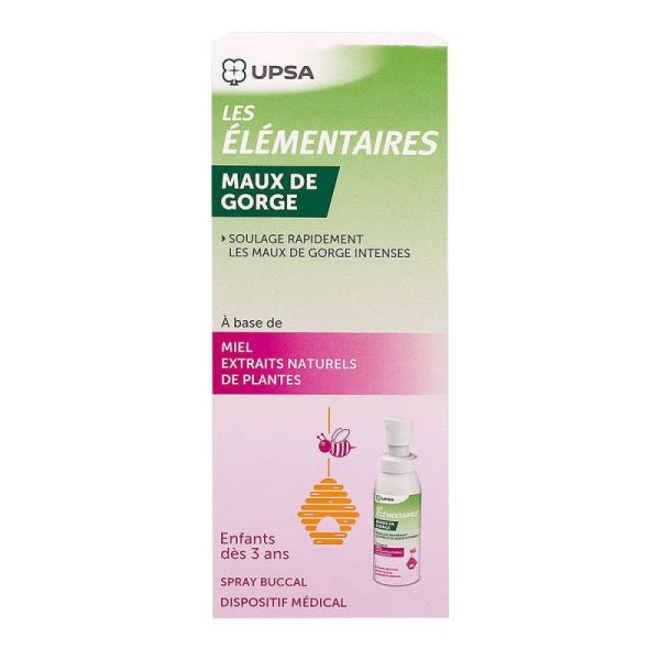 Les Elementaires Maux Gorge Enfant Fl20ml