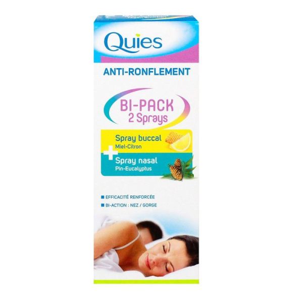 Quies Anti Ronflement Bi Pack