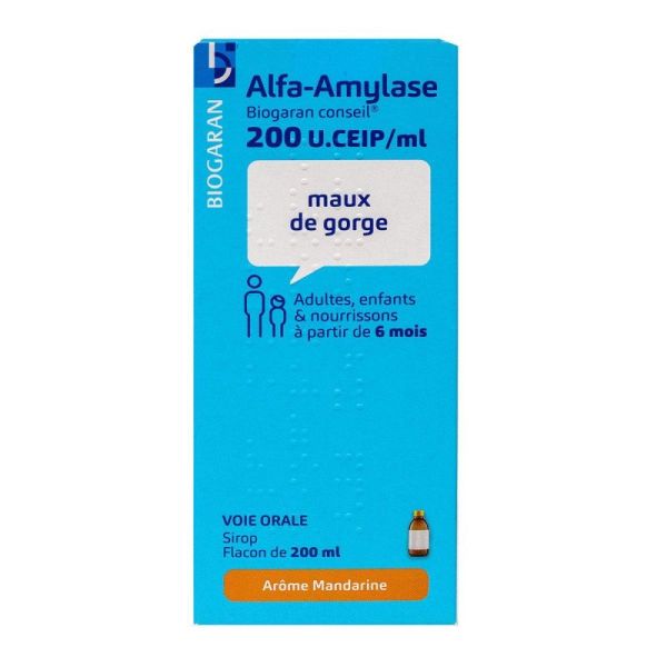 Alfa-amylase Bga 200u Fl200ml