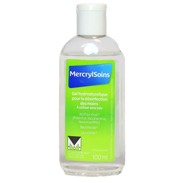 Mercryl Gel Hydroalcooli 100ml