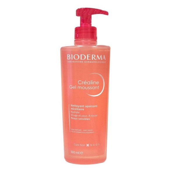 Bioderma Crealine Gel Moussant 500Ml