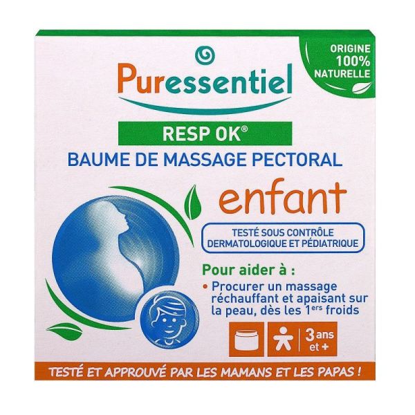 Puress Respi Baume Massage Enfants 60Ml