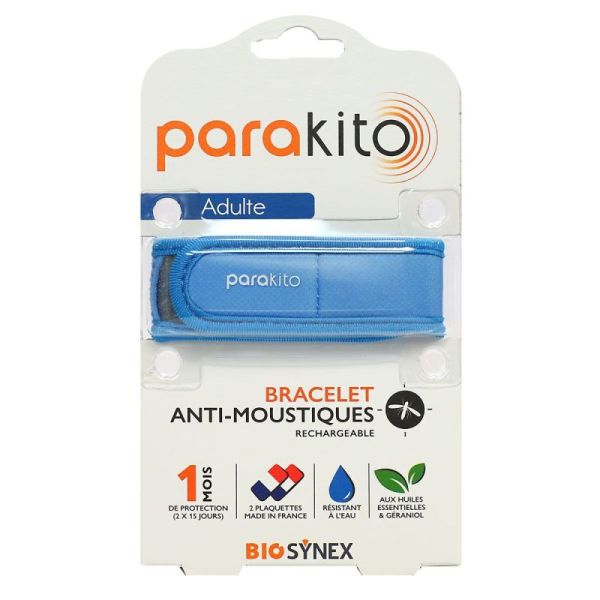 Parakito Bracel A-Moustiq Rech Ad Bleu