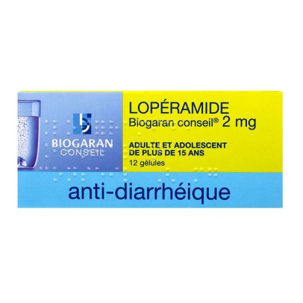 Loperamide Bgc 2mg Gelu Bt12