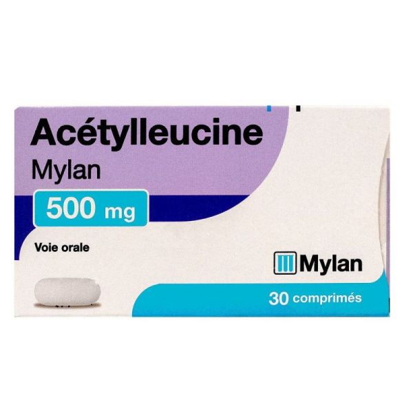 Acetylleucine 500mg 30cp Mylan