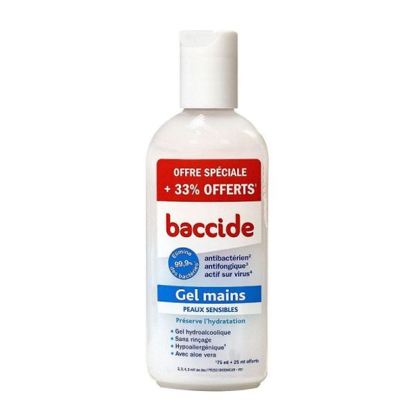 Baccide Gel Mains 75ml 33 Off