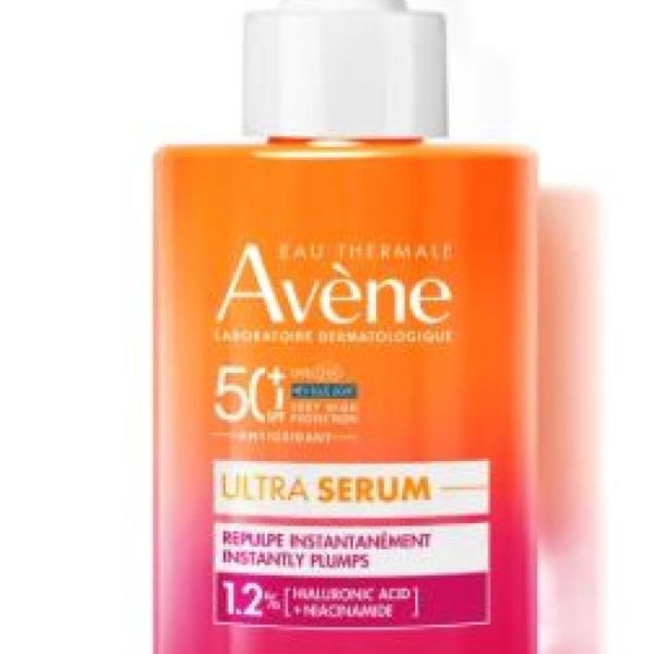 Avène Ultra sérum spf50+ - Acide hyaluronique + niacinamide- Repulpe - 30 mL
