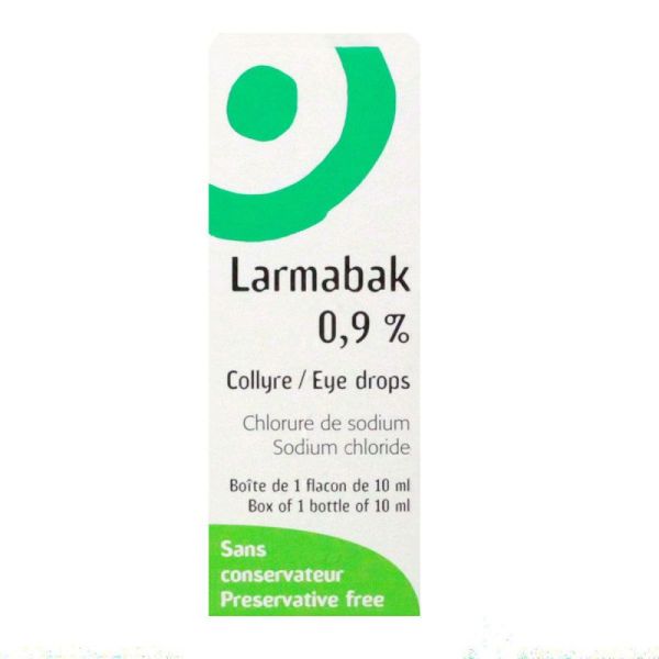 Larmabak 0,9% Colly Fl10ml