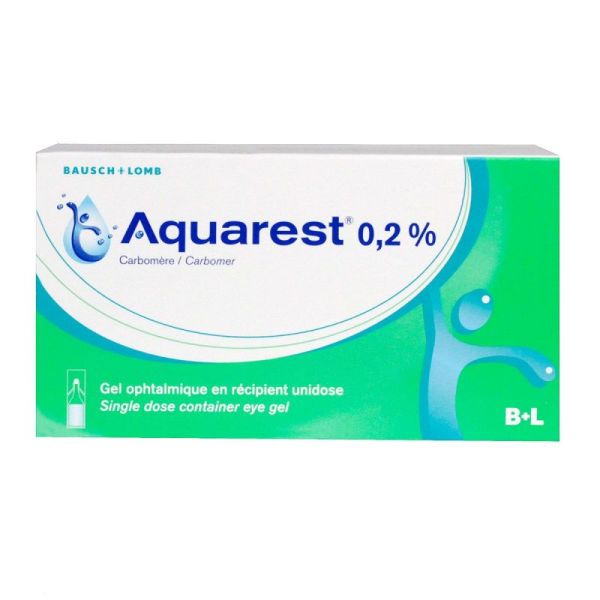 Aquarest 0,2% Gel Opht Dos 60