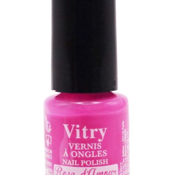 Vitry Vernis à Ongles Rose d'Amour 4 mL