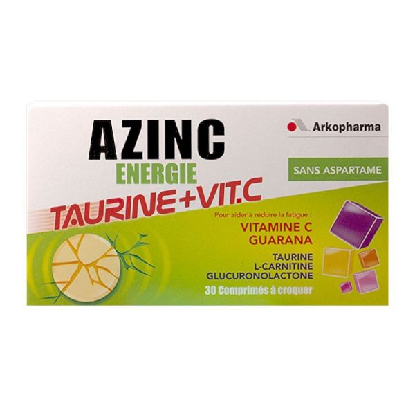 Azinc Energie Taurine  Cpr Croq 15x2