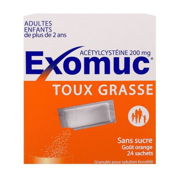 Exomuc 200mg Gle Buv Sach 24