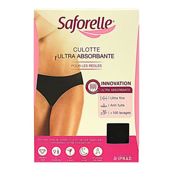 Saforelle Culot Pr Regles Absorb Noi L 1