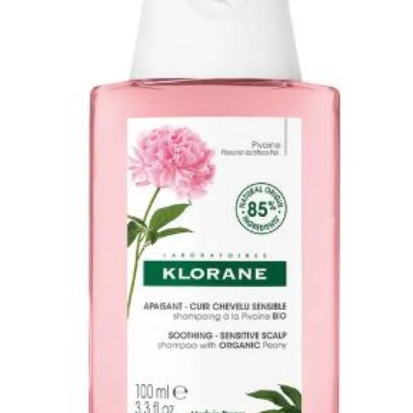 Klorane Shampoing Apaisant Pivoine 100 mL