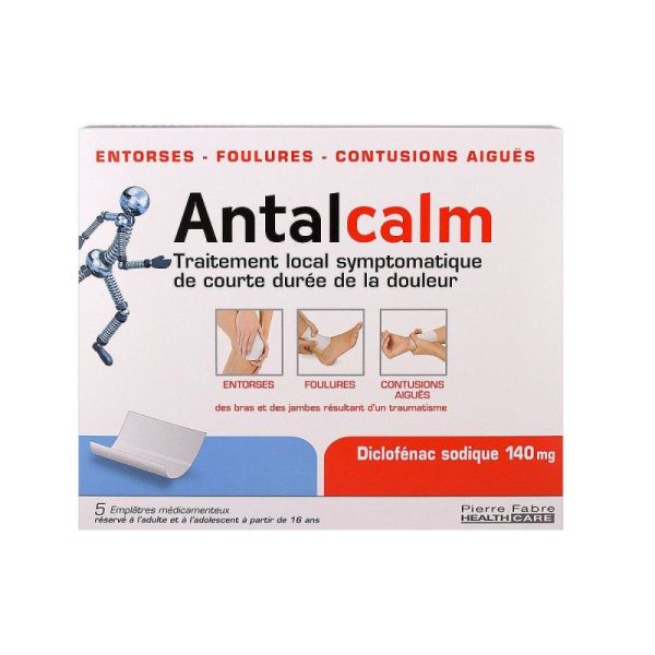 Antalcalm 140mg Empl Medic 5