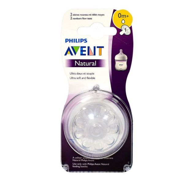 Avent Tetine Natural2 Nouveau Na X2