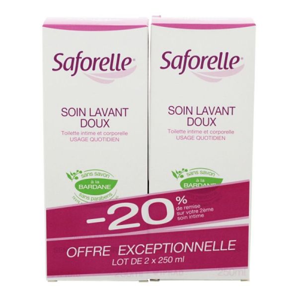 Saforelle Sav Liq 250ml X 2