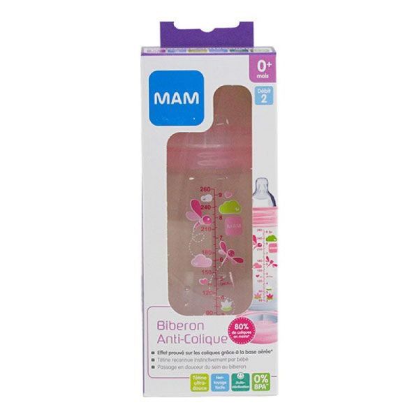 Mam Bib A-c Tet Deb2 Rose 260ml1