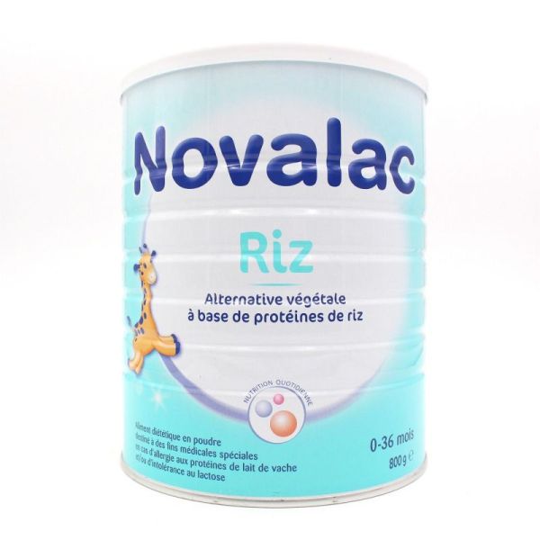 Novalac Riz Lait boite de 800g