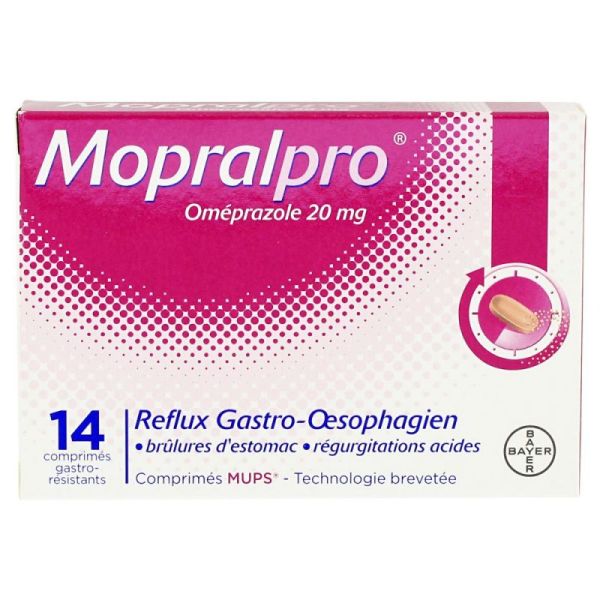 Mopralpro 20mg Cpr Bt14