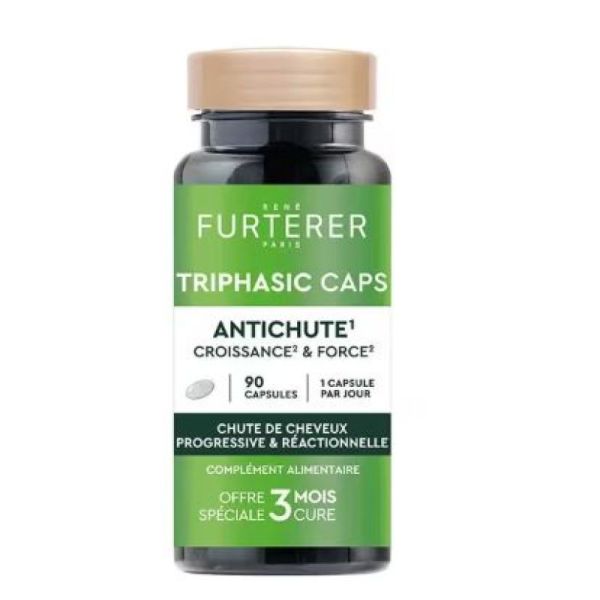 Furterer triphasic Caps 90 capsules antichute - 3 mois
