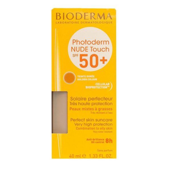 PHOTODERM NUDE Touch teinte dorée SPF 50+