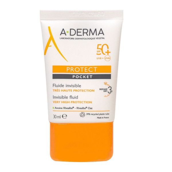 A-Derma Prot Fld Invisi Pock Spf 5030Ml